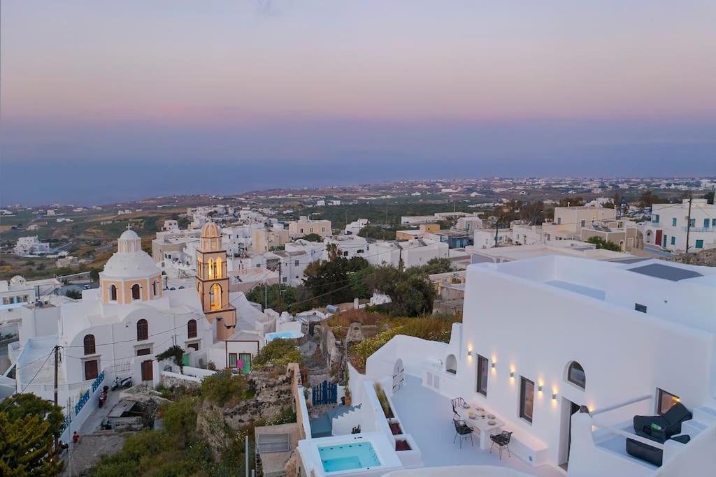 Aleanna Traditional Villa Fira Exterior photo